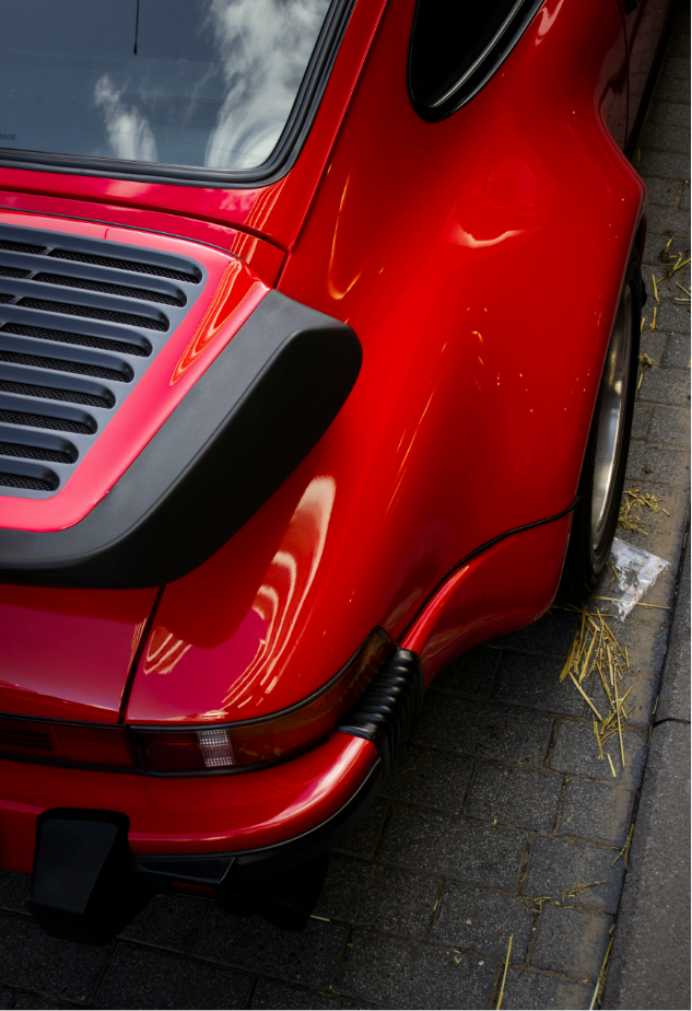 Voiture vue de face